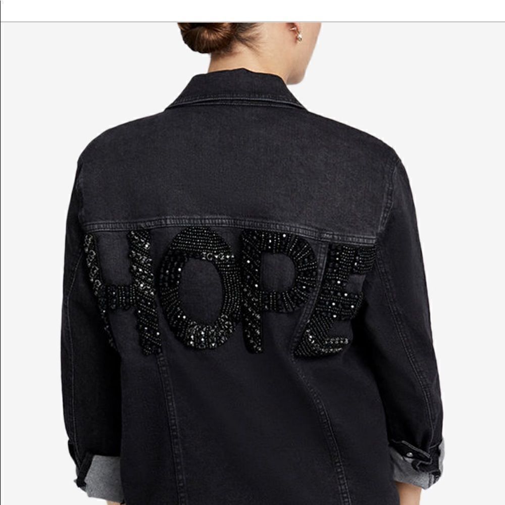 π1Β hrβSaleπRachelβRoyβbeadedβdenimβjacketβπ